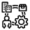 icono olano cadena de suministros